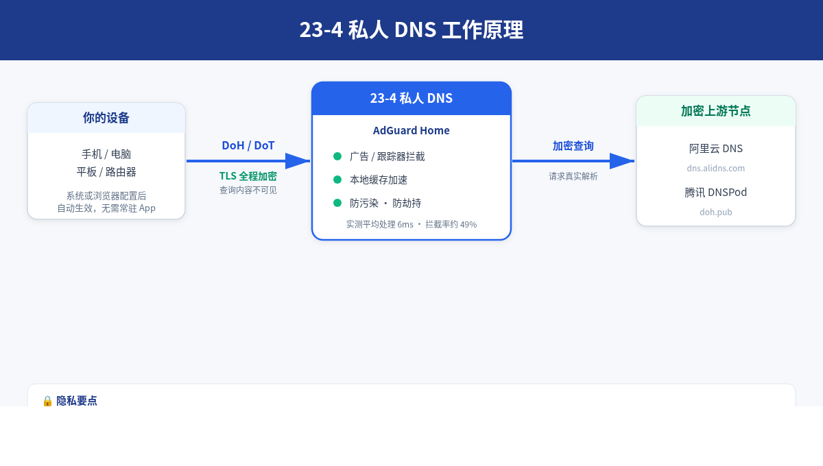 23-4 私人 DNS 工作原理示意图